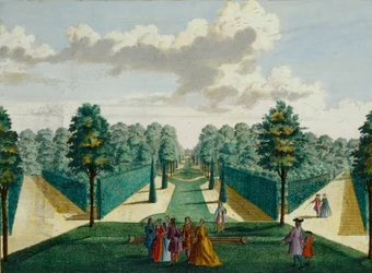 Conception pour un jardin, vers 1700